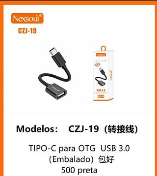 Cabo Tipo-C para OTG