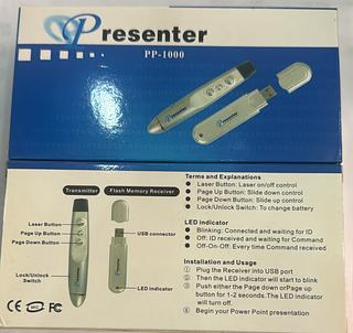 Passador de slides com laser