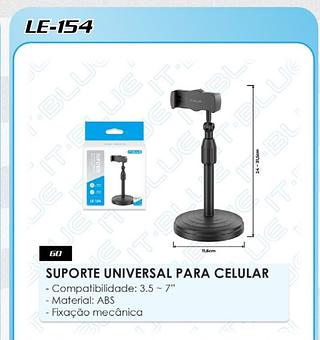 Suporte universal para celular