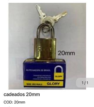 Cadeados 20mm