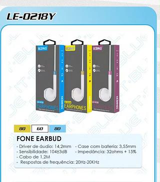 Fone com fio LELONG