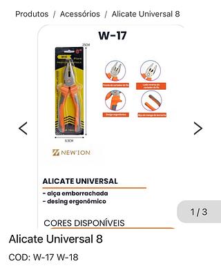 Alicate universal