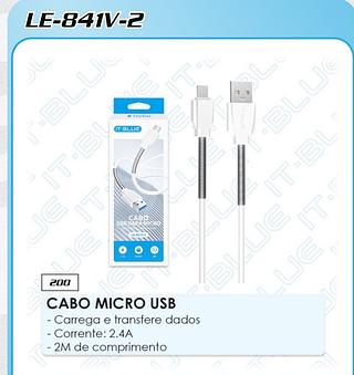 Cabo V8 2m IT-BLUE