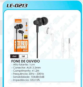 Fone com fio LELONG