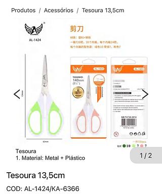 Tesoura 13,5cm