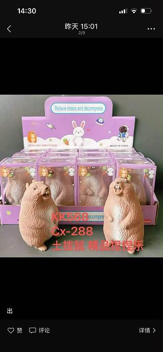 Squishy de marmota