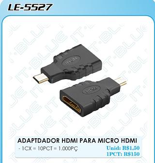 Adaptador HDMI para Micro HDMI
