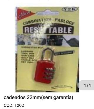 Cadeados 22mm
