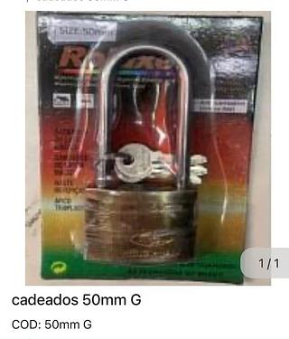 Cadeados 50mm G