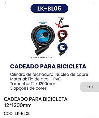 Cadeado para bicicleta