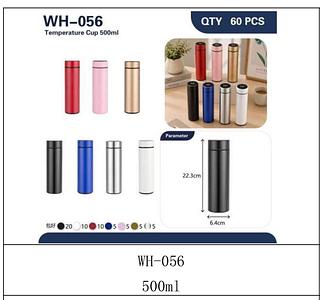 Garrafa térmica com visor 500ml