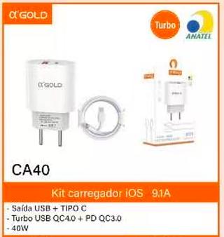 KIt carregador IOS 9.1A