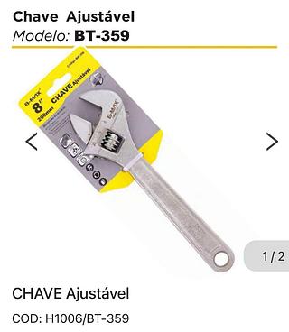 Chave ajustável