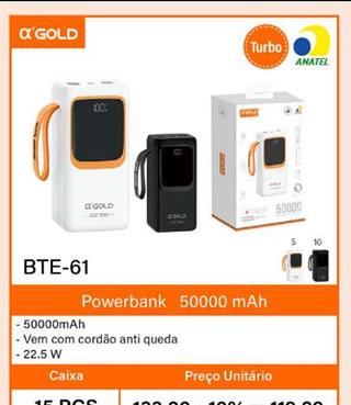 Power Bank 50000mAh a’GOLD