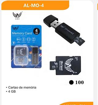Cartão de memória 4GB