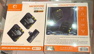 Microfone de lapela sem fio TIPO-C