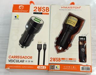 Kit carregador veicular TIPO-C H‘MASTON