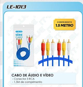 Cabo de áudio e vídeo