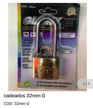 Cadeados 32mm G