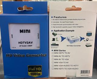 Adaptador HDTV para 2AV