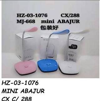 Mini abajur(pilha)