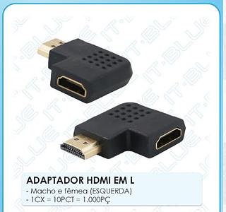 Adaptador HDMI em L