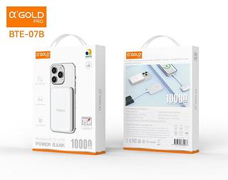 Power Bank sem fio 10000mAh a’GOLD