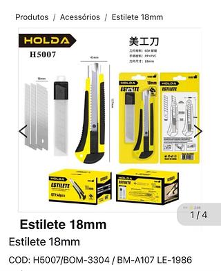 Estilete 18mm