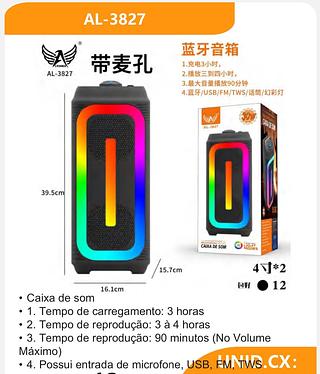 Caixa de som LTOMEX