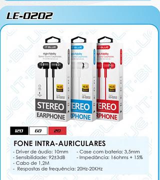 Fone com fio IT-BLUE