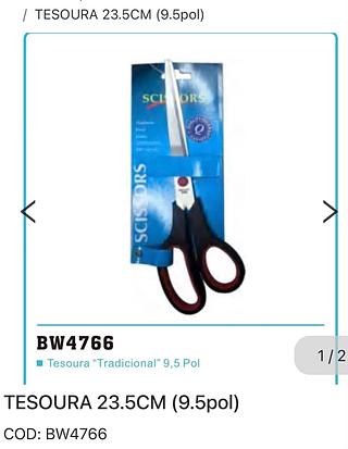 Tesoura 23.5cm (9,5 pol)