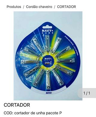 Cortador de unha pacote P