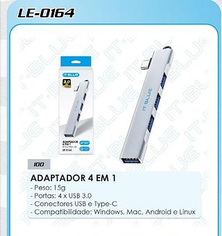 Adaptador 4 em 1