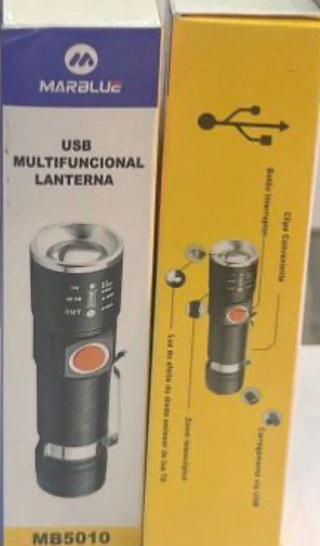 Lanterna USB(luz branco)
