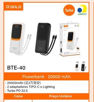 Power Bank 20000mAh a’GOLD