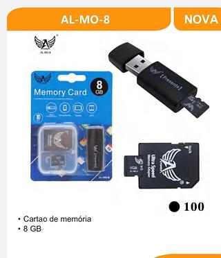 Cartão de memória 8GB