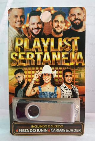 Pendrive Playlist Sertaneja