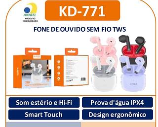 Fone Bluetooth KAIDI