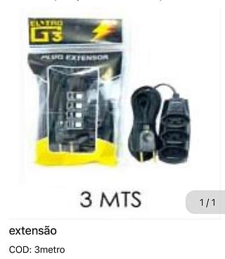 Extensão 3 metros