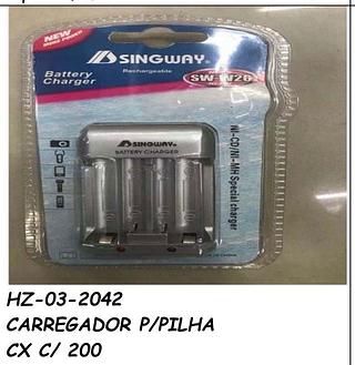 Carregador para pilha
