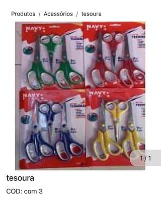 Kit tesoura(3 peças)