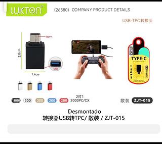 Adaptador Tipo-c para USB