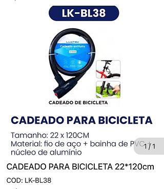 Cadeado para bicicleta