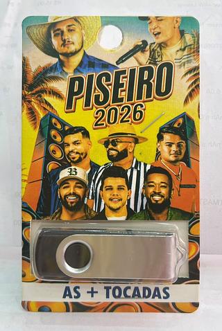 Pendrive Piseiro 2026