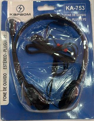 Fone de ouvido para jogo P2