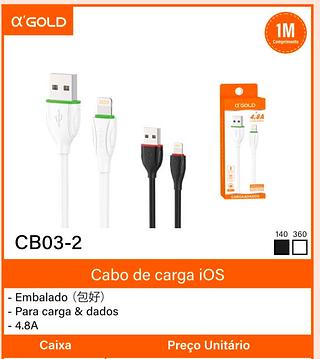 Cabo IOS 4.8A a‘GOLD