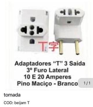 Tomada “T”