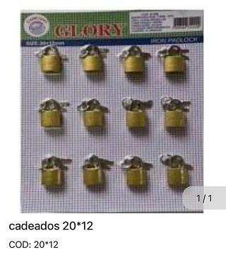 Cadeados 20*12