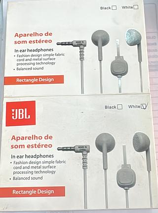 Fone com fio JBL（sem garantia