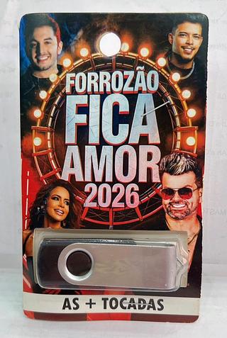 Pendrive Forrozão Fica Amor 2026